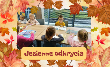 Jesienne odkrycia z przedszkolakami